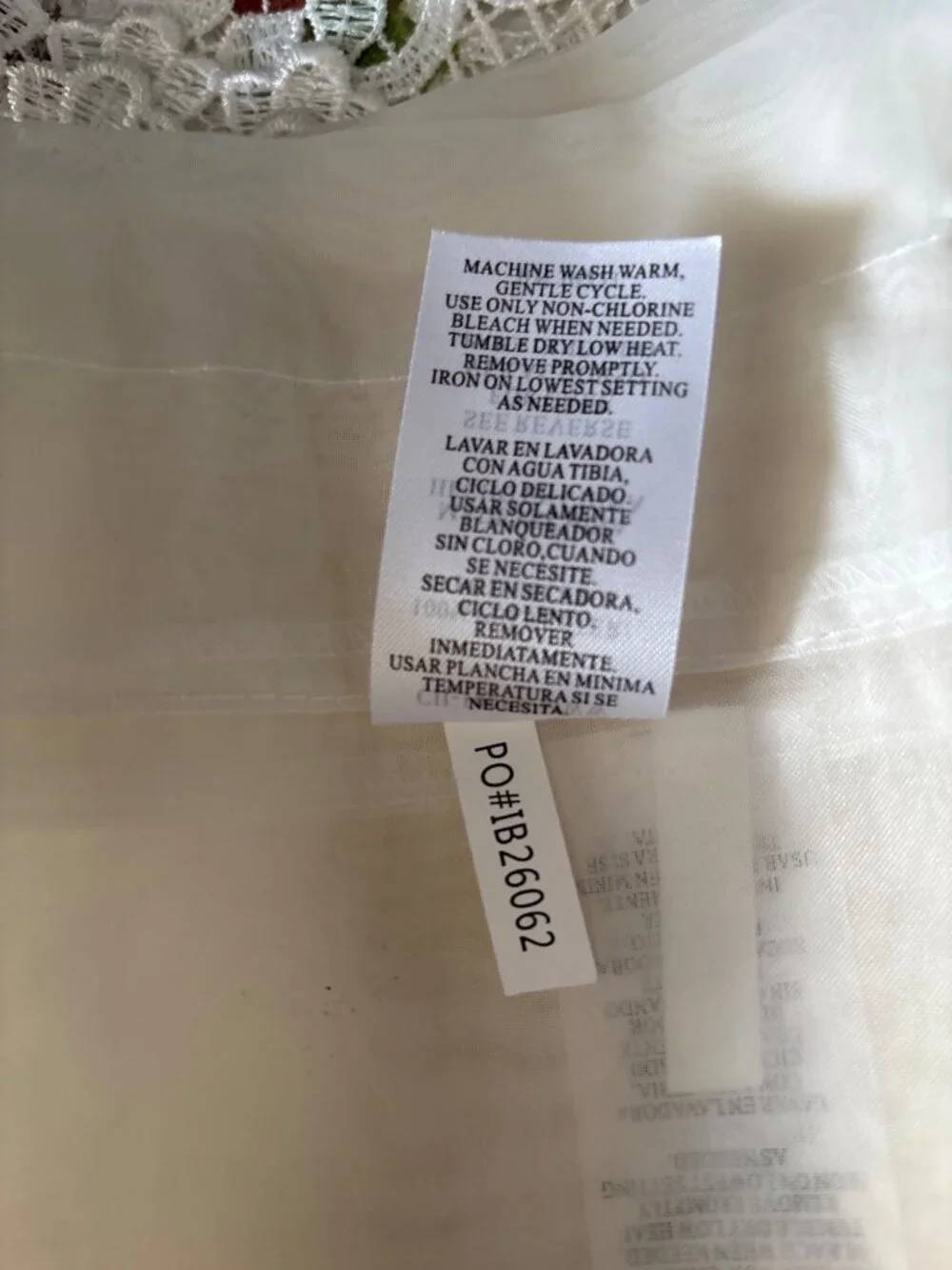 Sheer White Valance Curtains Apple Lace Trim 60